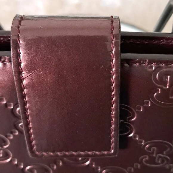 Gucci Guccissima Patent Leather Agenda Like New - Picture 11 of 13